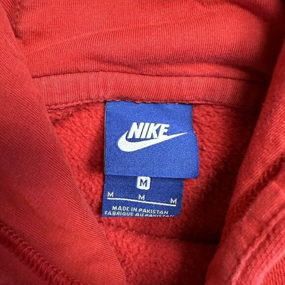 Nike Hoodie Mens M Red Team Canada Pullover Sweatshirt Ice Hockey Sawtooth - Picture 4 of 6